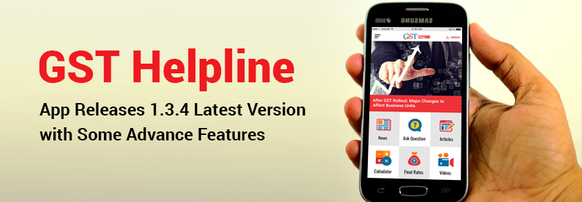 GST Helpline App Features