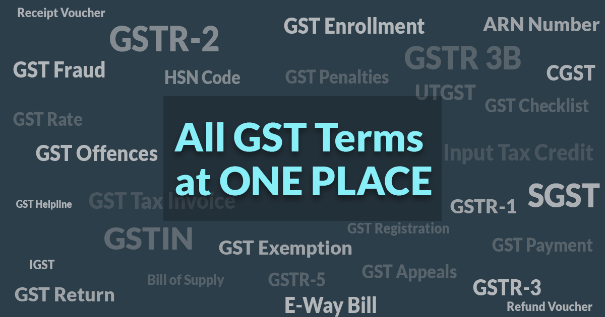 GST Terms