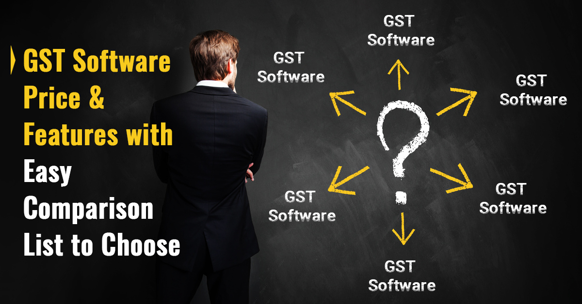 GST Software Price and Features List