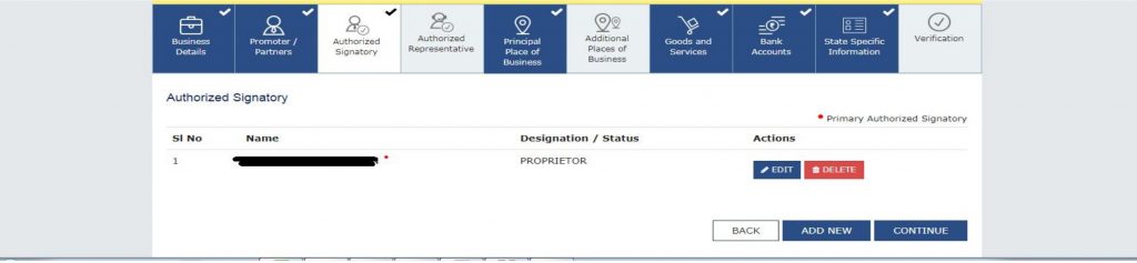 How to Change Mobile number or Email id on GST portal 2