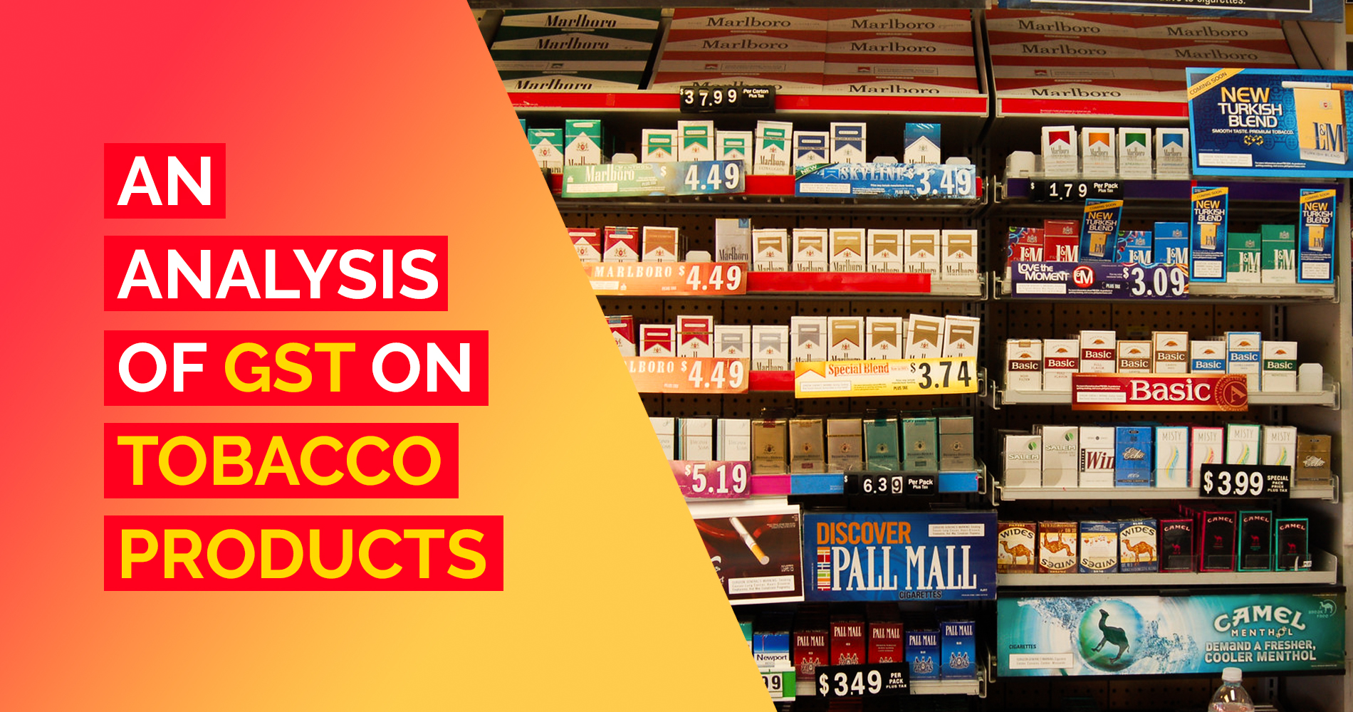 GST Rate on Tobacco Products